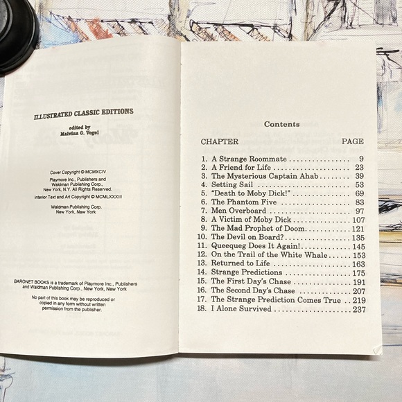 “Moby Dick” Illustrated Classics Collections - Picture 3 of 5